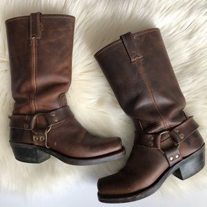 Frye Harness Boots